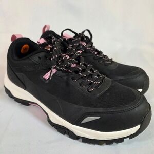 SPIEZ‎ Womens 8.5 Composite Toe Safety Shoes Black Work Puncture Resistant